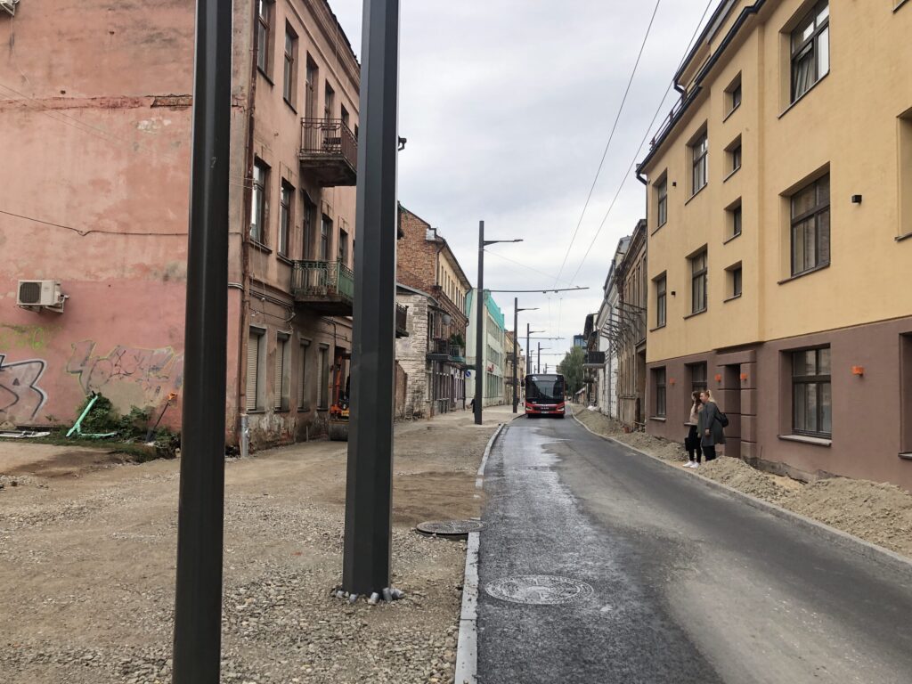 Nemuno gatvė (Nemuno g.) - Street - construction photos