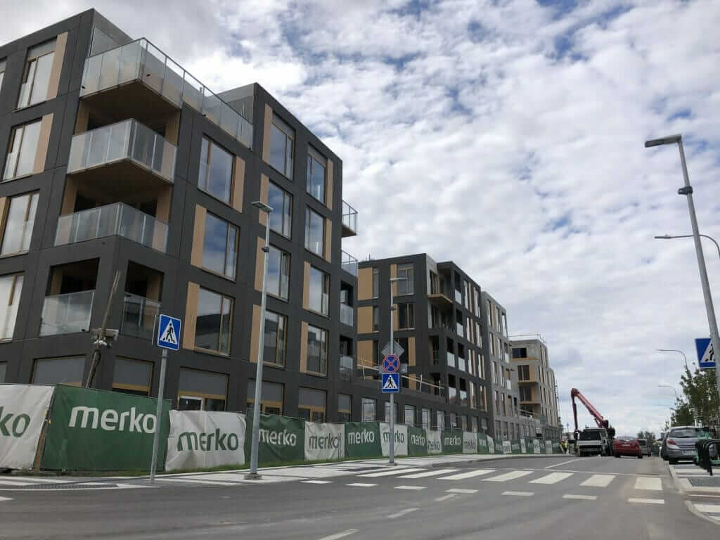 Vilnelės skverai 1 etapas (Manufaktūrų g. 7) - Multi apartment - construction photos