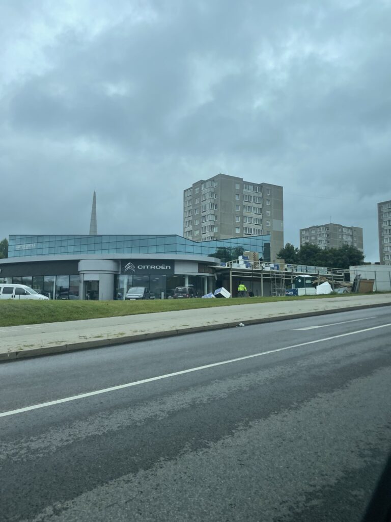 P. Žadeikos g. 1B (P. Žadeikos g. 1B) - Shopping center - construction photos