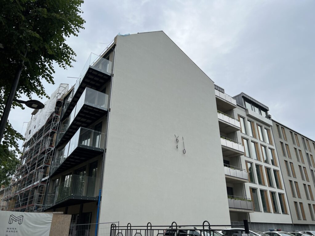 Alėja 18 (Laisvės al. 18) - Multi apartment - construction photos