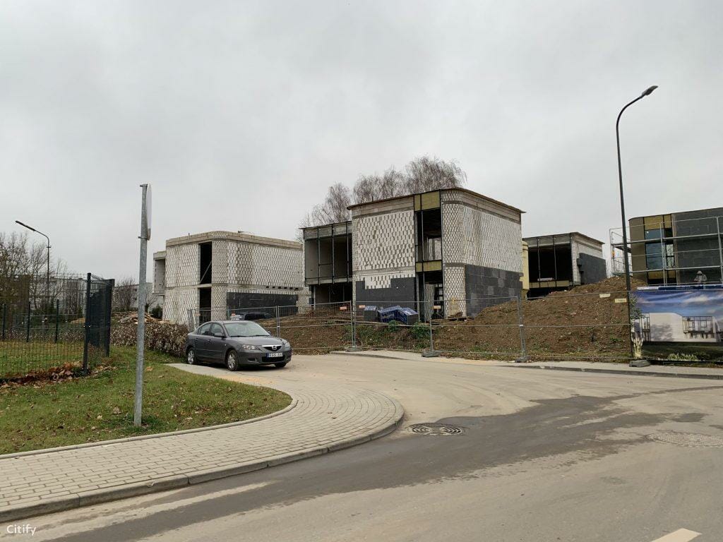 Dessau (Žeimenos g. 177) - Rindu mājas - būvdarbu attēli