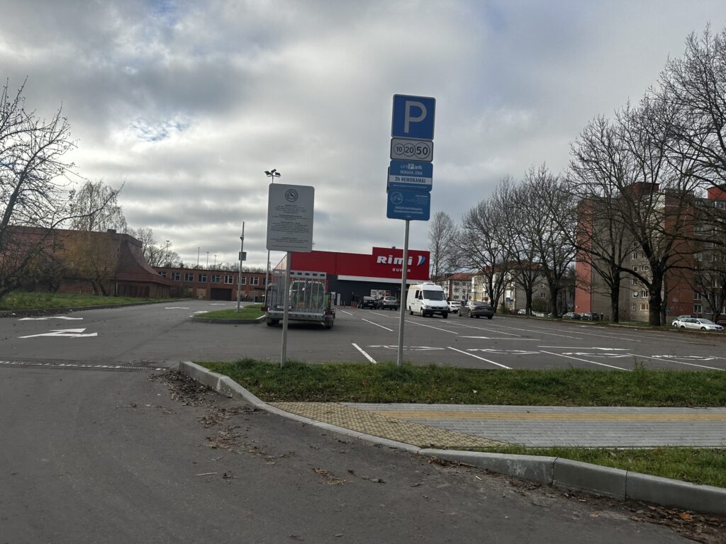 Minijos g. 153 automobilių aikštelė (Minijos g. 153) - Ceļš - būvdarbu attēli