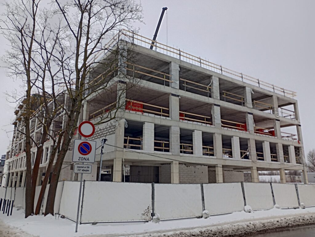 Uniflow Apartments & Co-living - 1.kārta (Jelgavas iela 14) - Üürimaja, Korterelamu, Muu äri - ehituse fotod