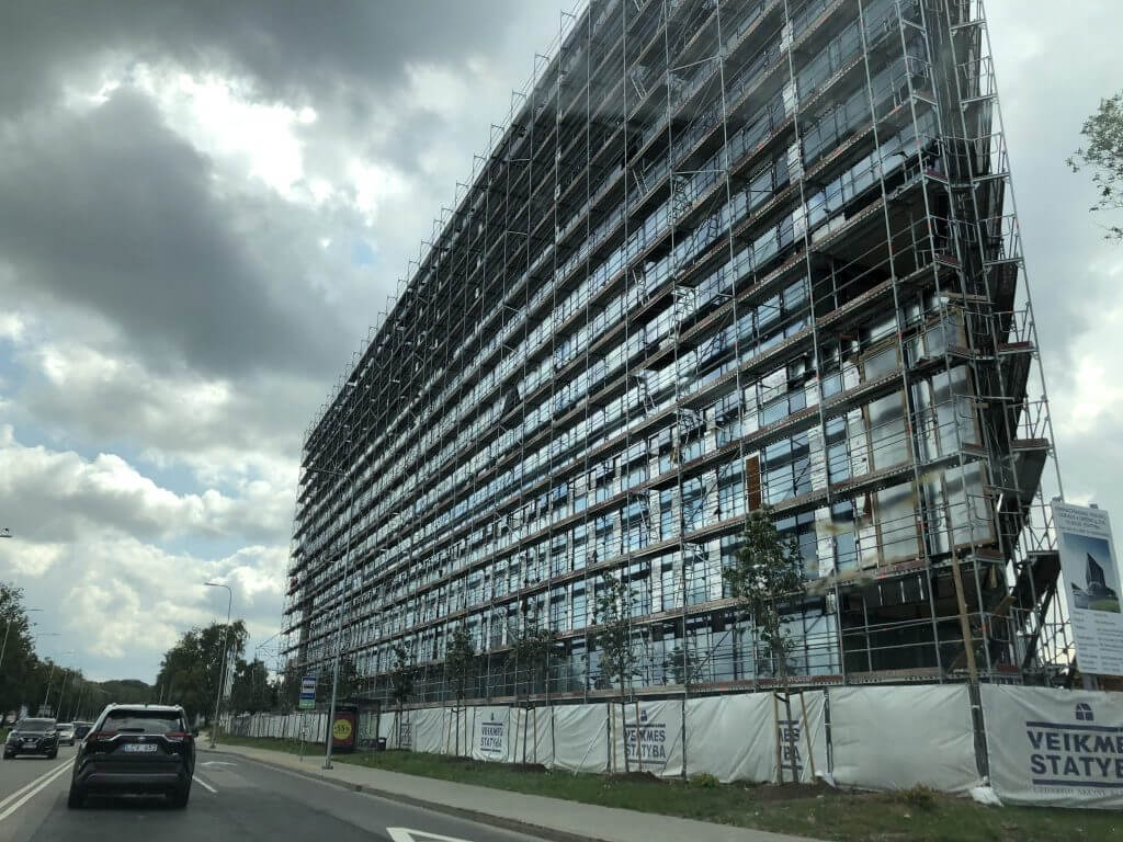 Avia Solutions Group (Dariaus ir Girėno g. 21A) - Office center - construction photos
