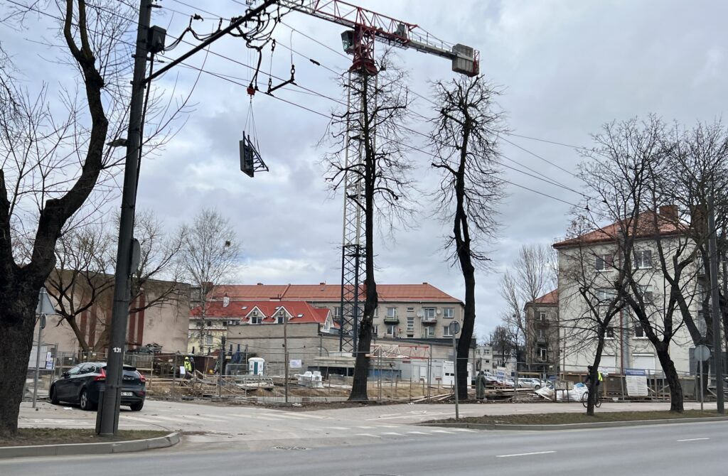 Savanorių pr. 239 (Savanorių pr. 239) - Office center - construction photos