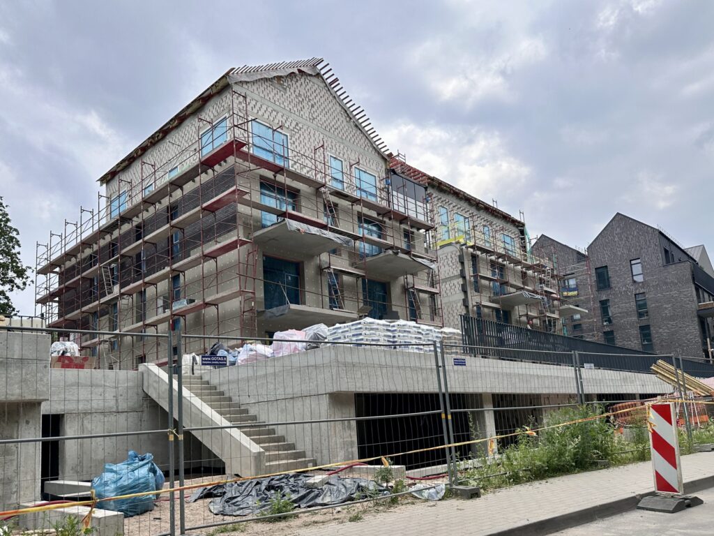 Miško ardai 3 etapas (Burbiškių g. 6) - Multi apartment - construction photos