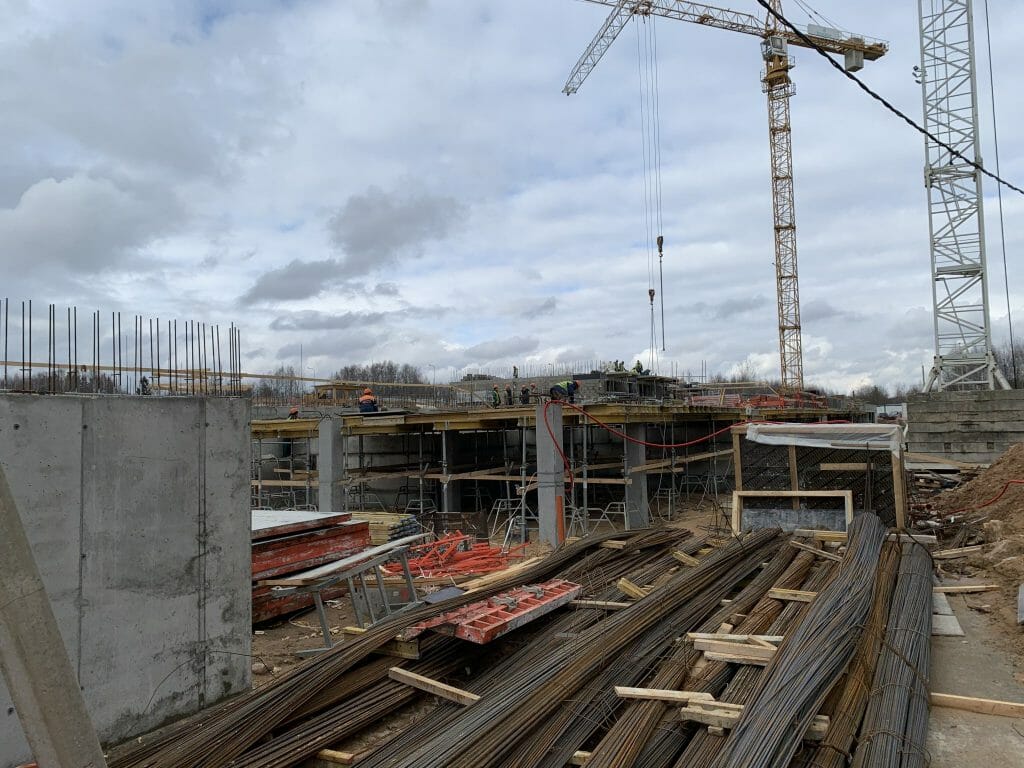 Vakarų Lėnas (Girulių g. 22) - Korterelamu - ehituse fotod