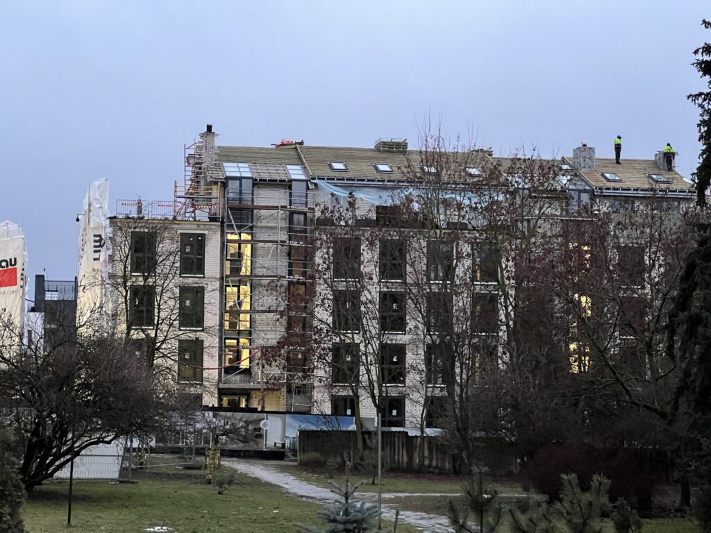 Parko namai 3 etapas (Krėvos g. 6) - Multi apartment - construction photos