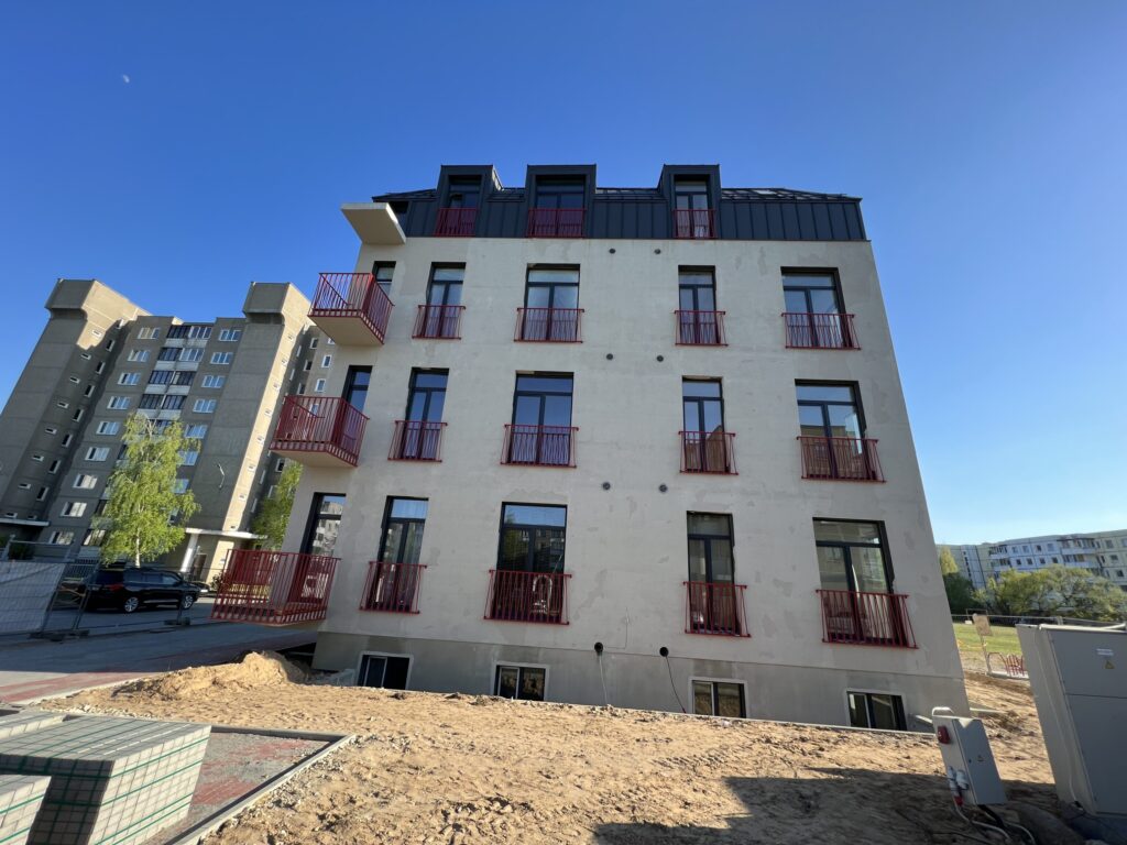 Tolminkiemio 19A (Tolminkiemio g. 19A) - Multi apartment - construction photos