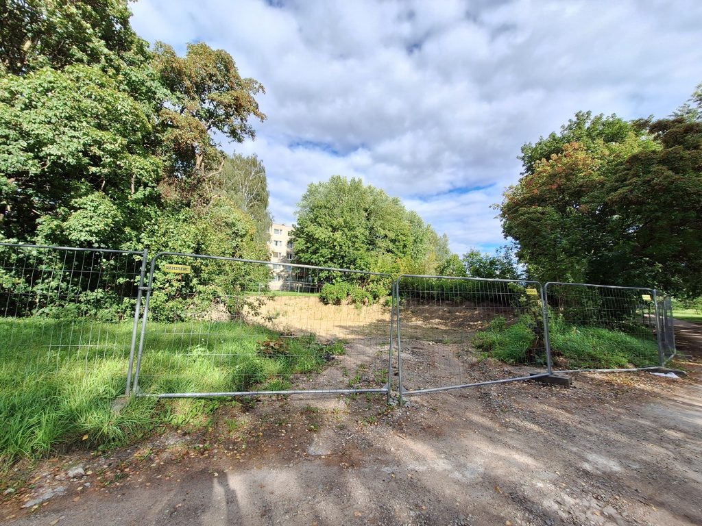 LIDL Erfurto g. (Erfurto g. 58) - Food store - construction photos