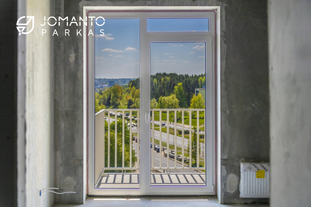 Jomanto parkas 1-2 etapai (Baltupio g. 61A) - Multi apartment - construction photos