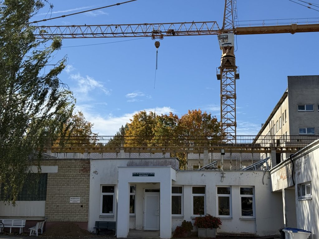 LSMU Kauno ligoninė (Josvainių g. 2) - Hospital - construction photos