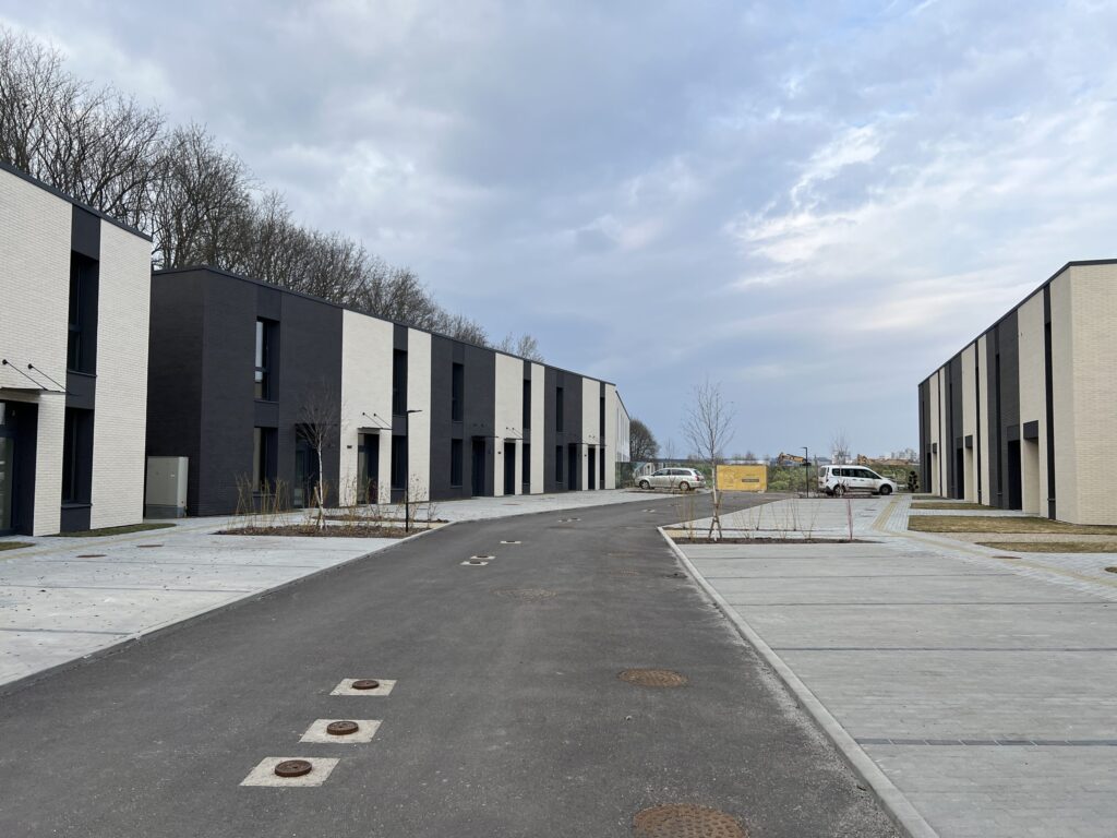 MO Garden 1 etapas (sublokuoti namai) (Mozūriškių g. 188, 200, 202, 204, 206, 208, 210, 212, 222, 224, 226, 228) - Row housing - construction photos