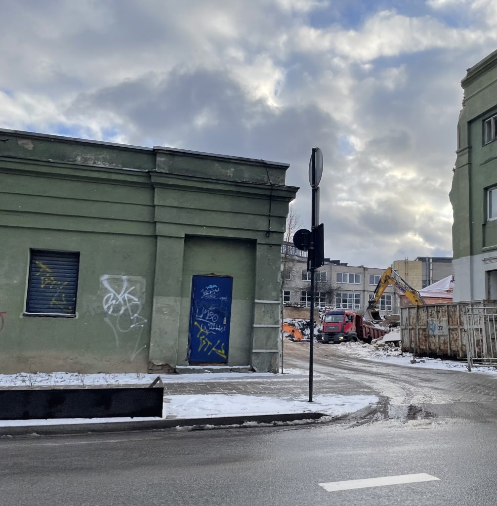 Naujamiesčio trio (Panerių g. 34) - Daudzdzīvokļu nams - būvdarbu attēli
