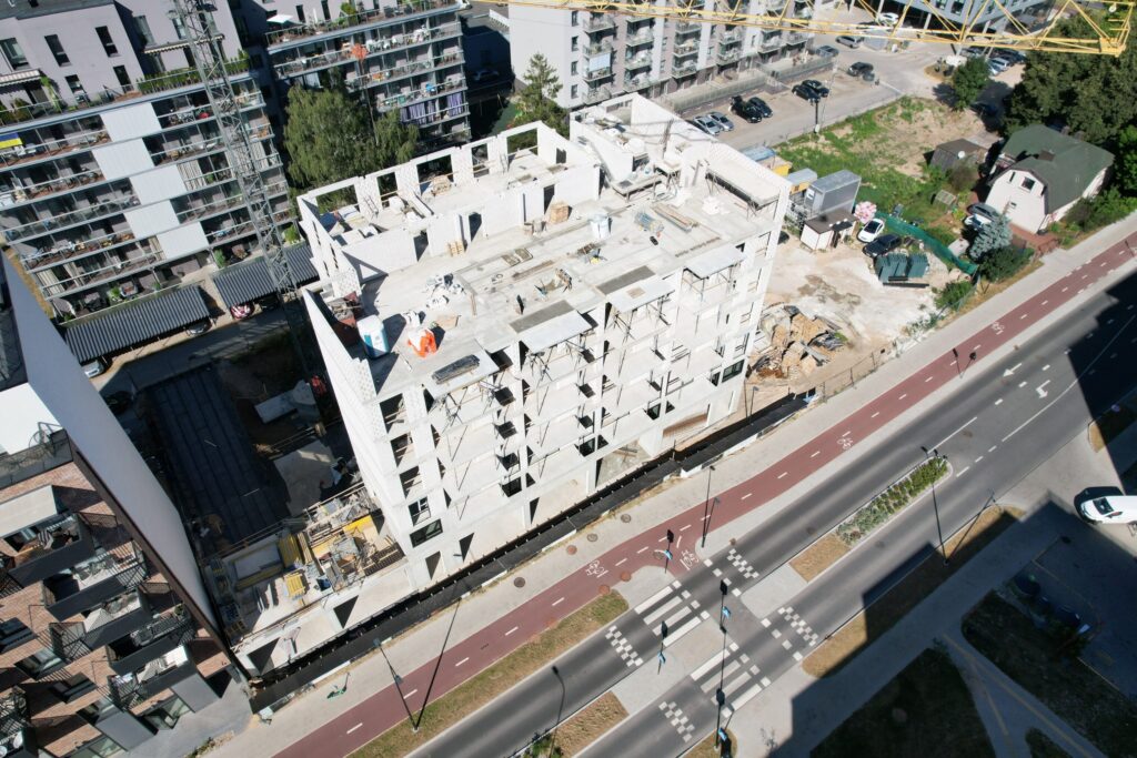 Kernavės aveniu 2 etapas (Kernavės g. 14) - Multi apartment - construction photos