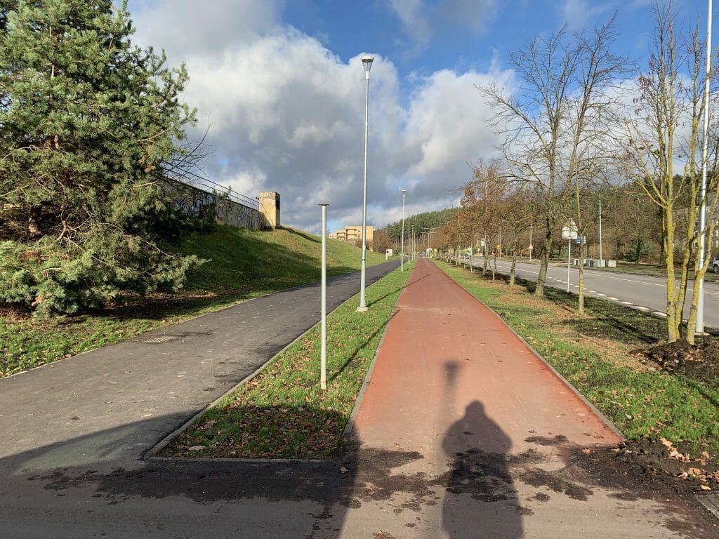 S. Stanevičiaus g. dviračių takas (S. Stanevičiaus g.) - Bike path - construction photos