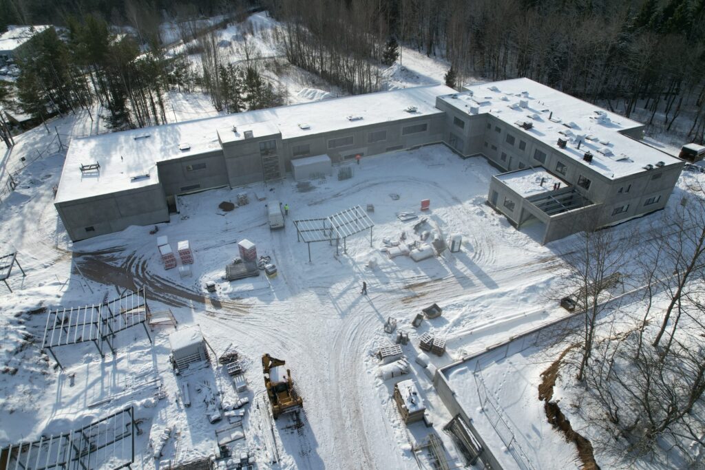 Bajorų darželis-lopšelis (Bajorų kel. 10) - Primary and secondary education - construction photos