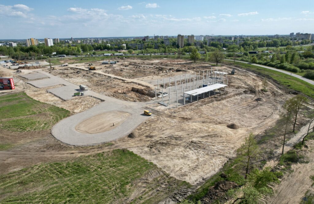 Urban Hub Kaunas 1 etapas (Veterinarų g. 4) - Stock office / Flex space - construction photos