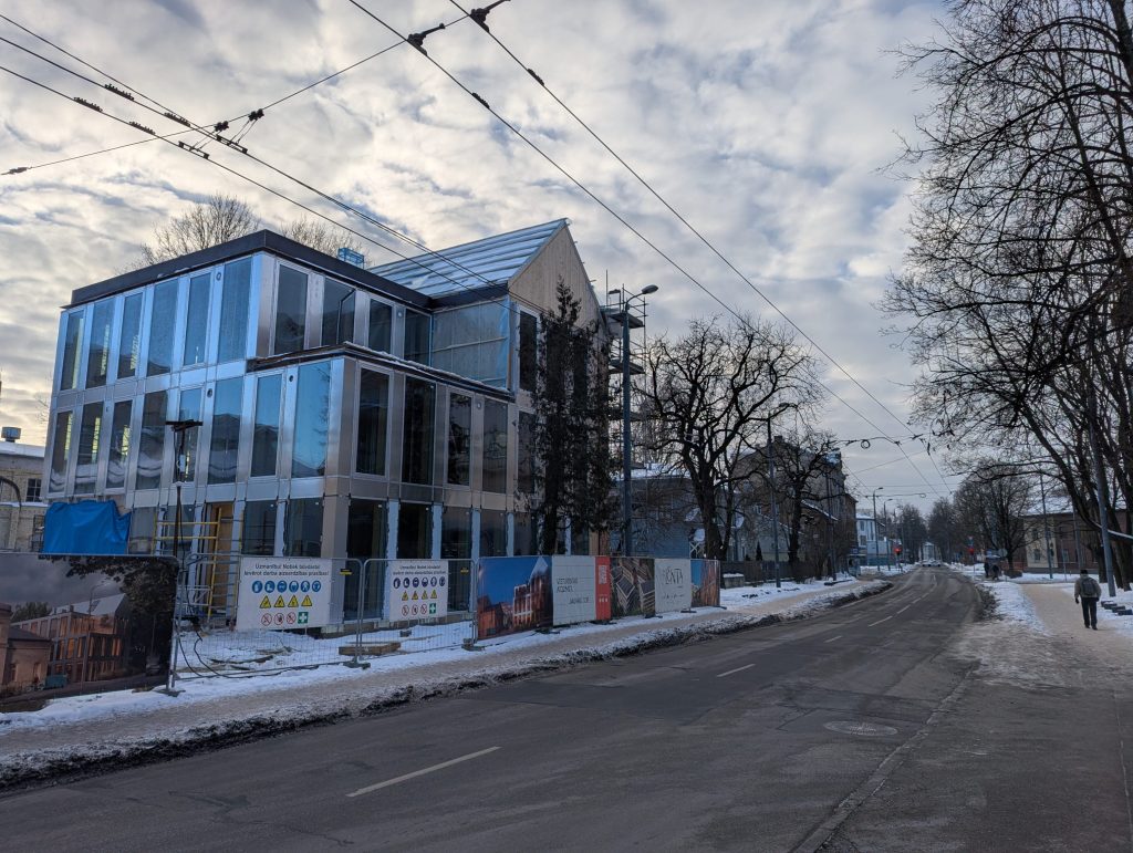 Lenta kvartāls – 1. kārta - Grata Nams (Jelgavas iela 68) - Multi apartment, Office center - construction photos