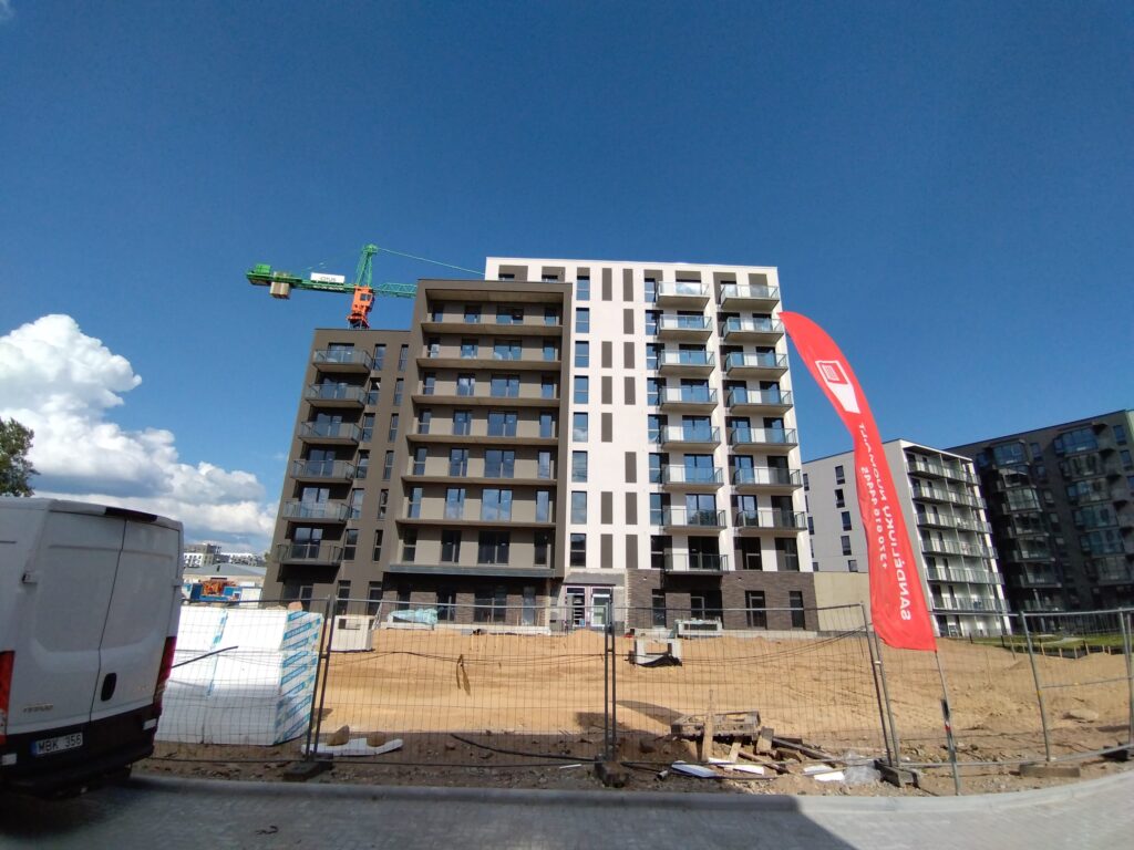 CITUS Kaip Niujorke 1 etapas (Riterių g. 12) - Korterelamu - ehituse fotod