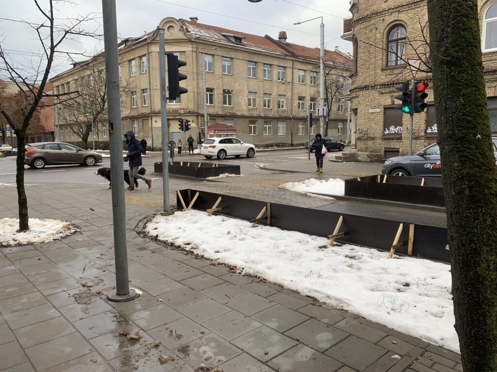 Ramaus eismo T. Ševčenkos g. (T. Ševčenkos g.) - Street - construction photos