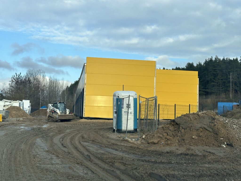 Riovonių g. 2C (Riovonių g. 2C) - Warehouse / Distribution center - construction photos