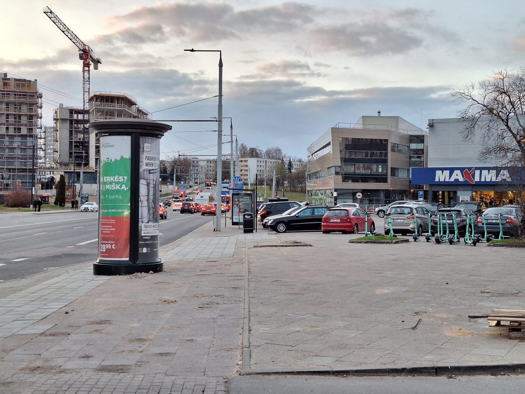 Žirmūnų g. dviračių takas nuo Kareivių g. iki LIDL (Žirmūnų g.) - Bike path - construction photos
