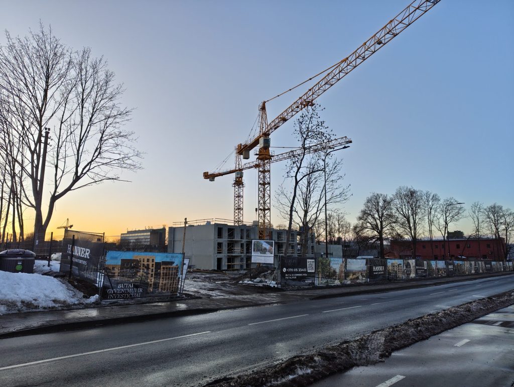 Algirdo alėja (A namas) (Algirdo g. 77) - Daugiabutis, Verslo centras - statybų nuotraukos