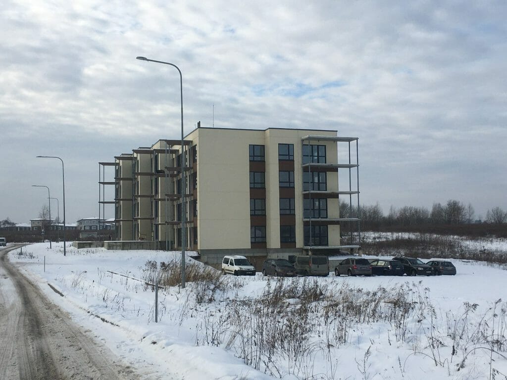 Naujasis Antakalnis Kalno g. 103 (Kalno g. 103) - Multi apartment - construction photos
