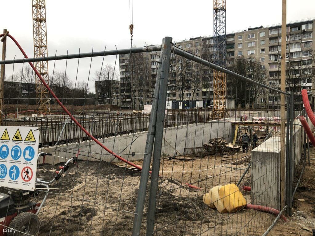 Life Story 2 etapas (Taikos pr. 57) - Multi apartment - construction photos
