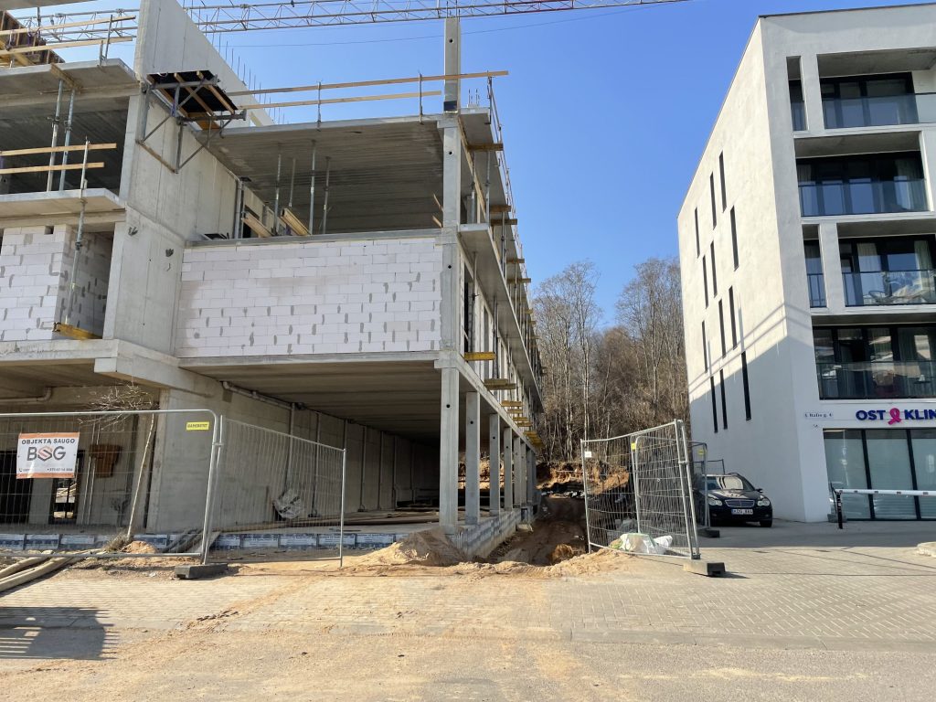 Ozų ozas (Vito Gerulaičio g. 4) - Co-living, Multi apartment - construction photos