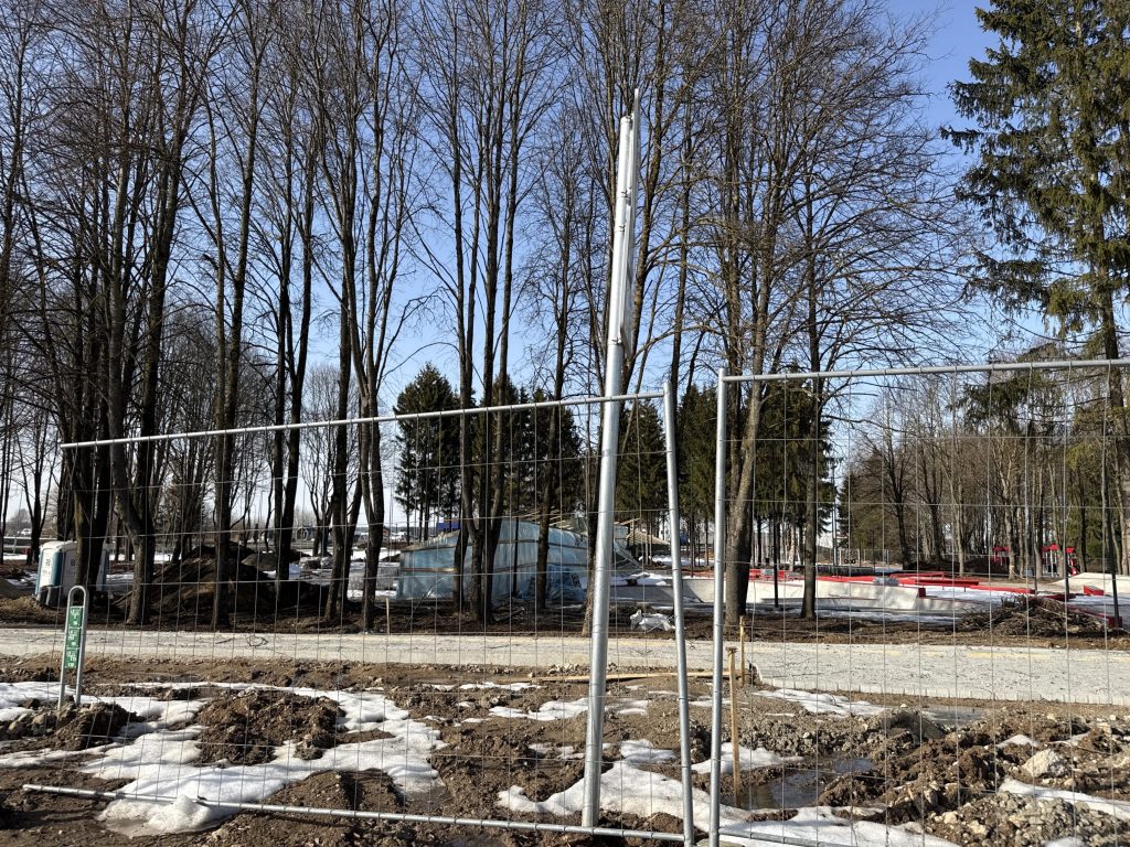 Giraitės sporto ir laisvalaikio parkas (Akacijų g. 1A, Giraitės k.) - Parks - būvdarbu attēli