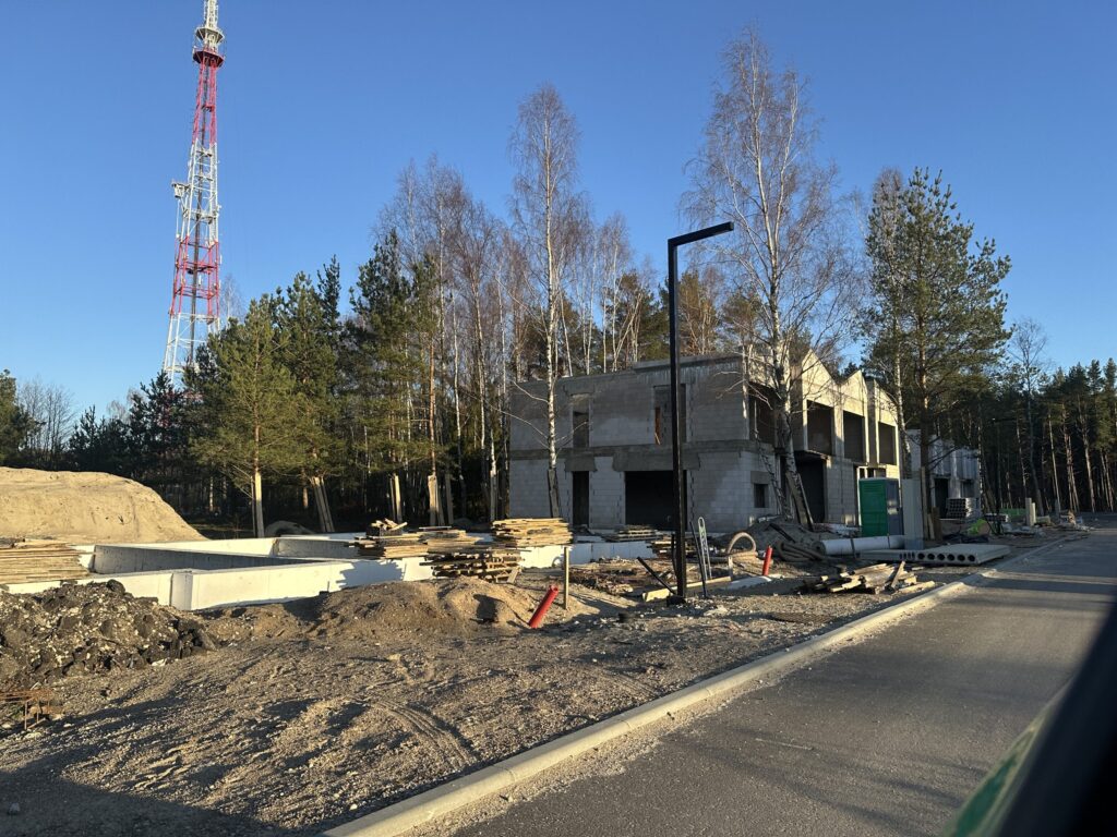 Pušyno Rezidencijos 2 etapas | daugiabučiai ( E. Franco g. 3, 4, 5, 6, 7, 8, 9, 10, 11, 12, 13, 14) - Multi apartment - construction photos