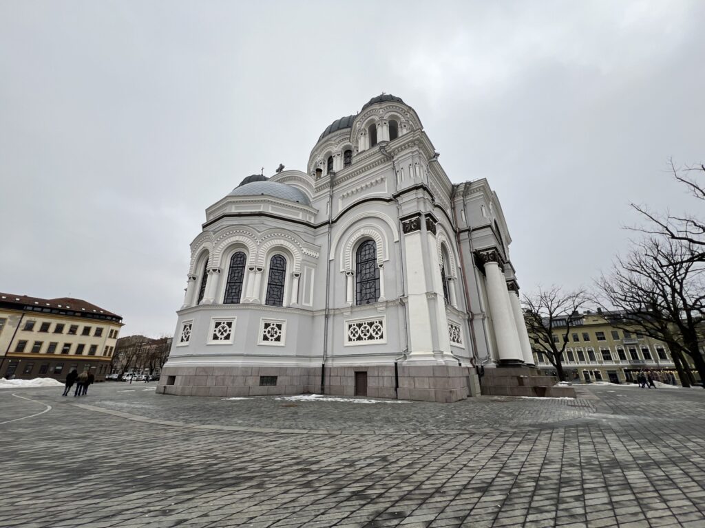 Kauno Soboro rekonstrukcija (Nepriklausomybės a. 14) - House of worship - construction photos