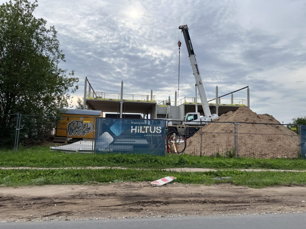 Zujūnų g. 51 (Zujūnų g. 51) - Office center - construction photos