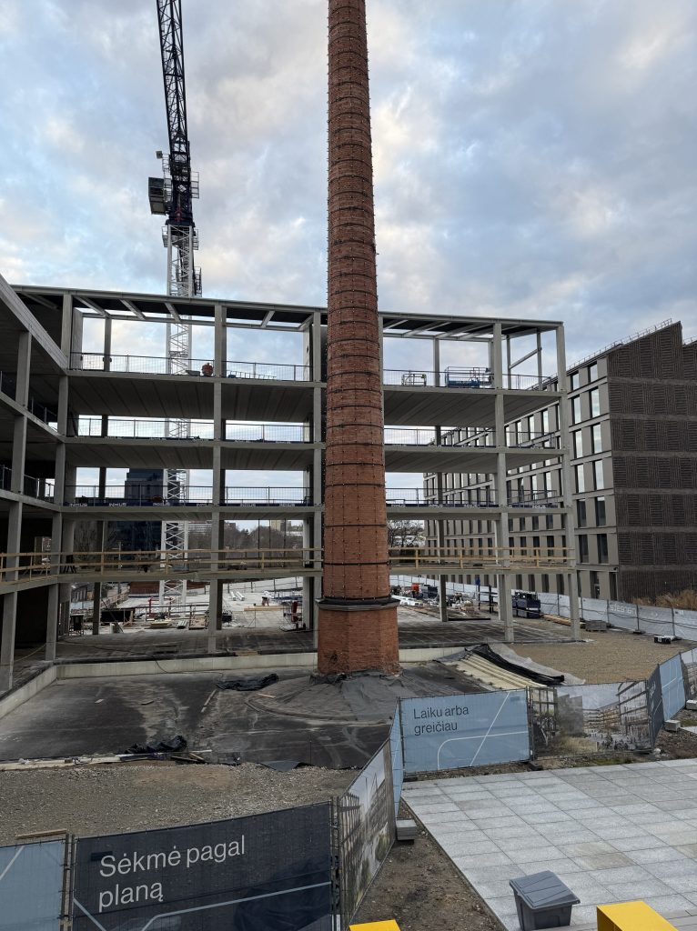 Cyber City 2 etapas (4 korpusas) (Švitrigailos g. 34A) - Office center - construction photos