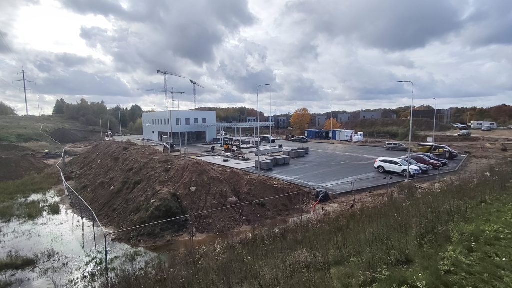 EMSI Mozūriškių g. 71 (Mozūriškių g. 71) - Petrol station - construction photos
