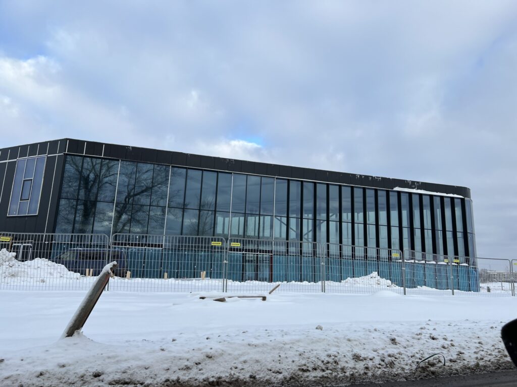 Senosios Pilaitės kel. 1 (Senosios Pilaitės kel. 1) - Shopping center - construction photos