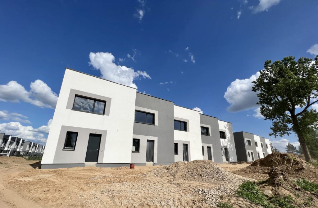 Dituvos kvartalas 5 etapas (Vorupės g. 37, 39) - Row housing - construction photos
