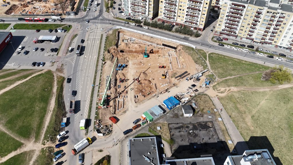 Perkūnkiemio g. 44 (LIDL?) (Perkūnkiemio g. 44) - Food store - construction photos