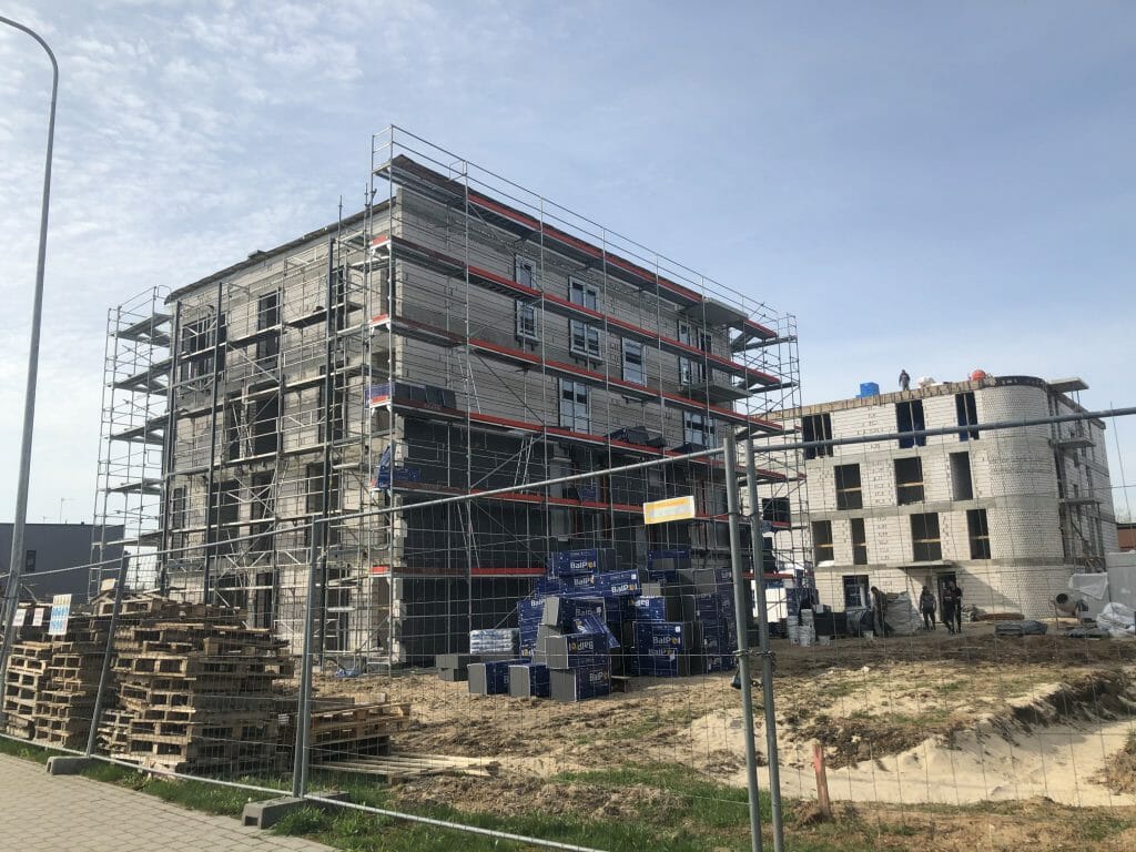 Tonkūno apartamentai 1 etapas (J. Tonkūno g. 10) - Daugiabutis - statybų nuotraukos