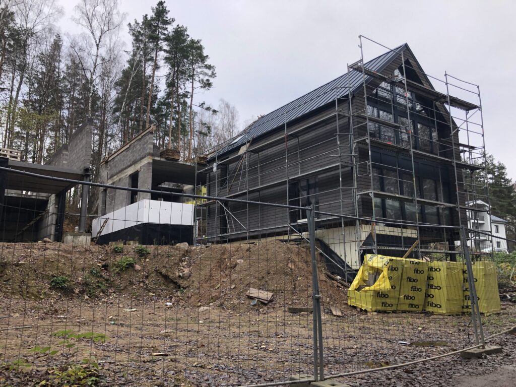 Pupojų g. 32, 34 (Pupojų g. 32, 34) - Private house community - construction photos