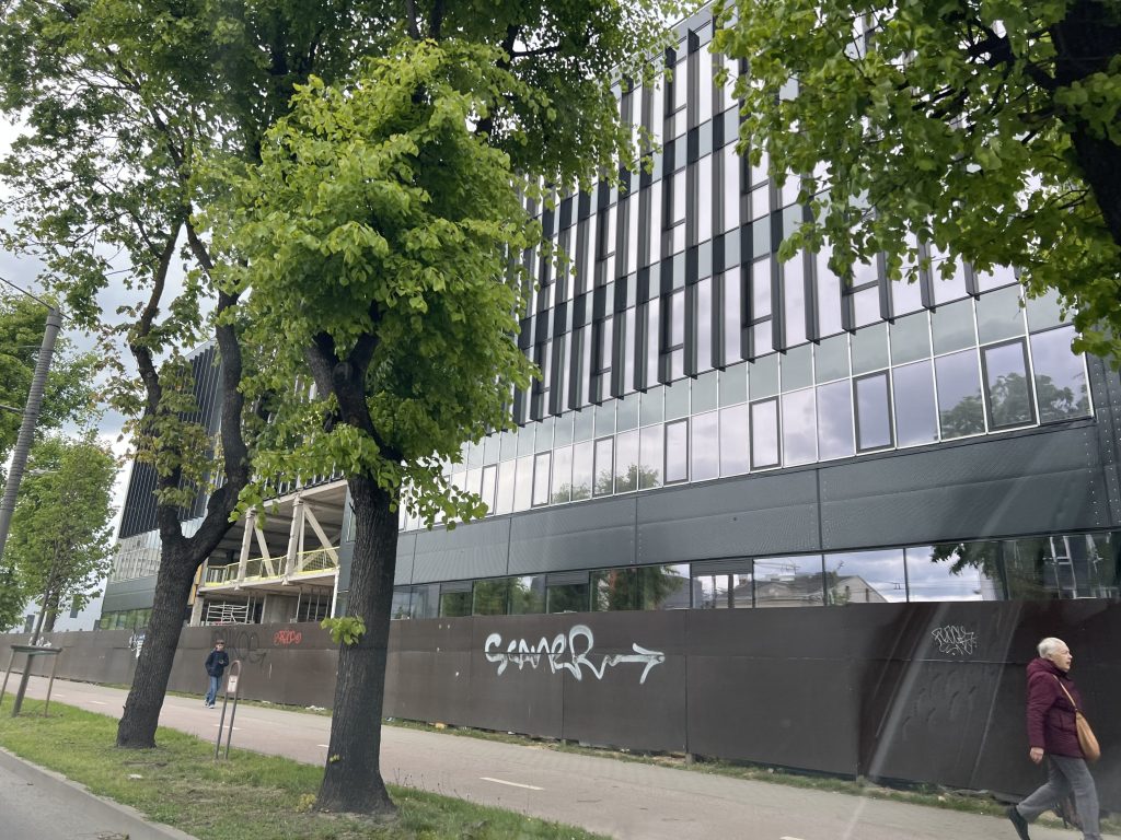 Savanorių pr. 225 (Savanorių pr. 225) - Health center - construction photos