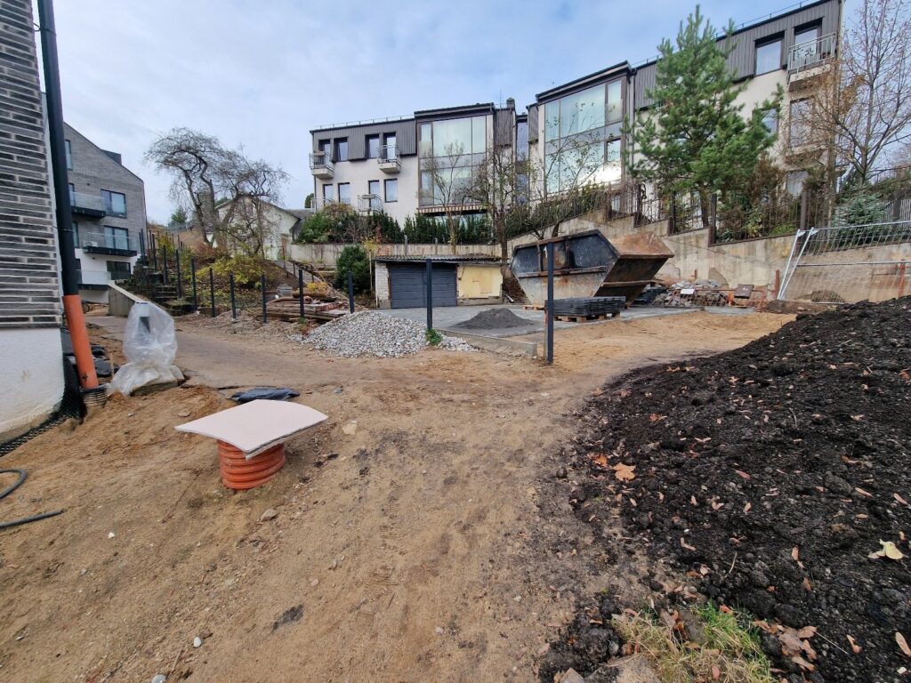 Andrum renesansas (Kreivasis skg. 4) - Multi apartment - construction photos