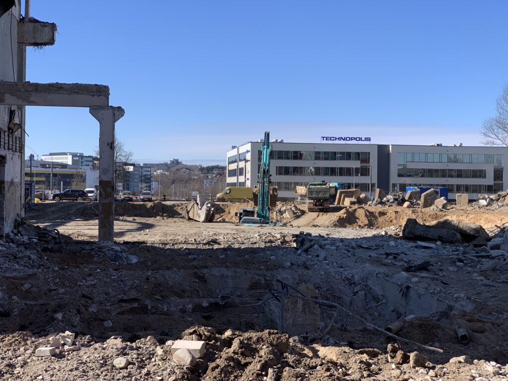 Hill City 1 etapas (Kalvarijų g. 137) - Daugiabutis - statybų nuotraukos