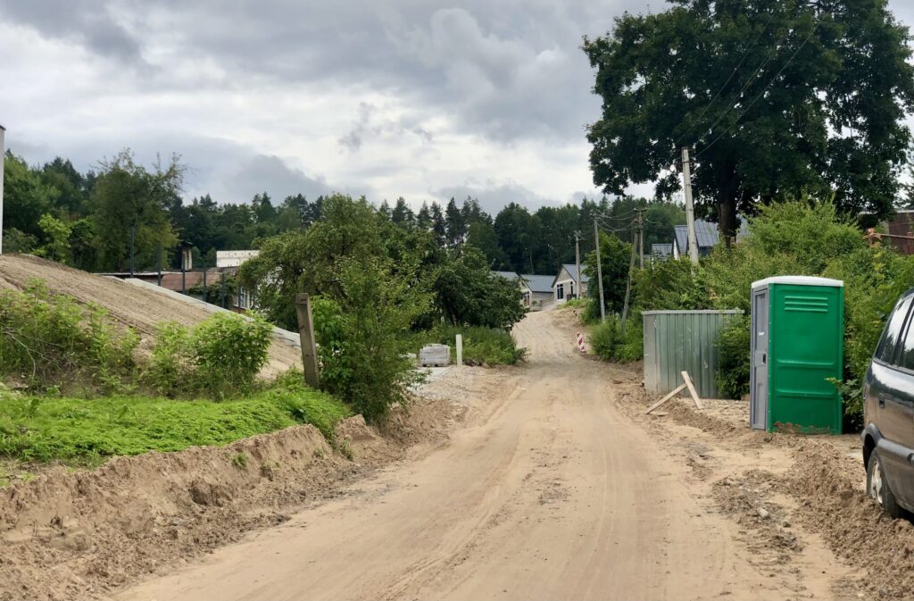 Upelio g. (Upelio g.) - Street - construction photos