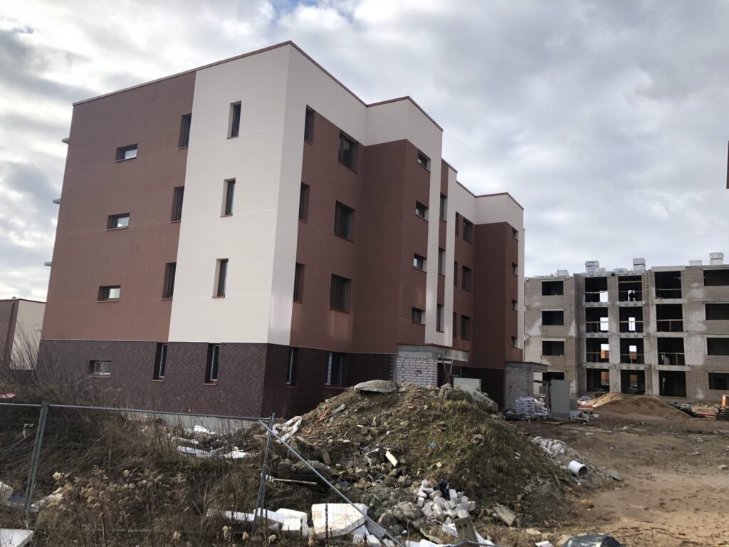 Horizontai (rytų, pietų, šiaurės) (Simono Grunau g. 34, 36, 38) - Multi apartment - construction photos