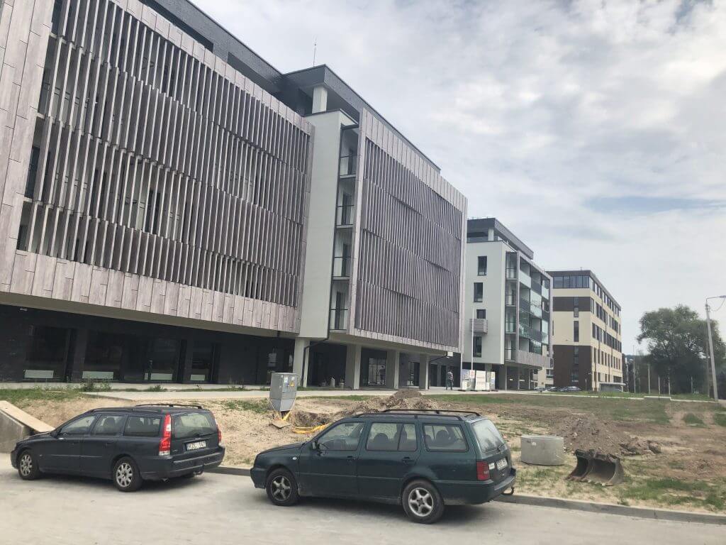 P9 (Paplaujos g. 9A) - Korterelamu - ehituse fotod