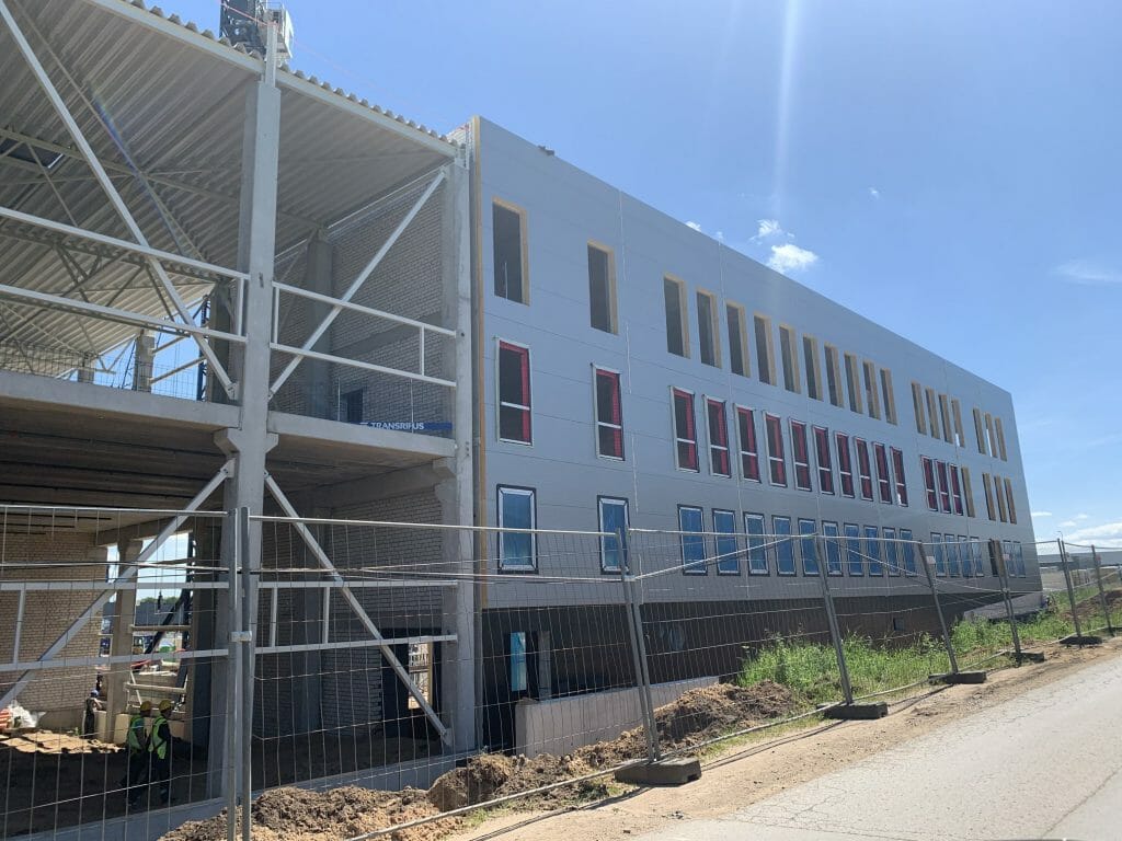 WESTHUB (B. Brazdžionio g. 29) - Laohoone - ehituse fotod