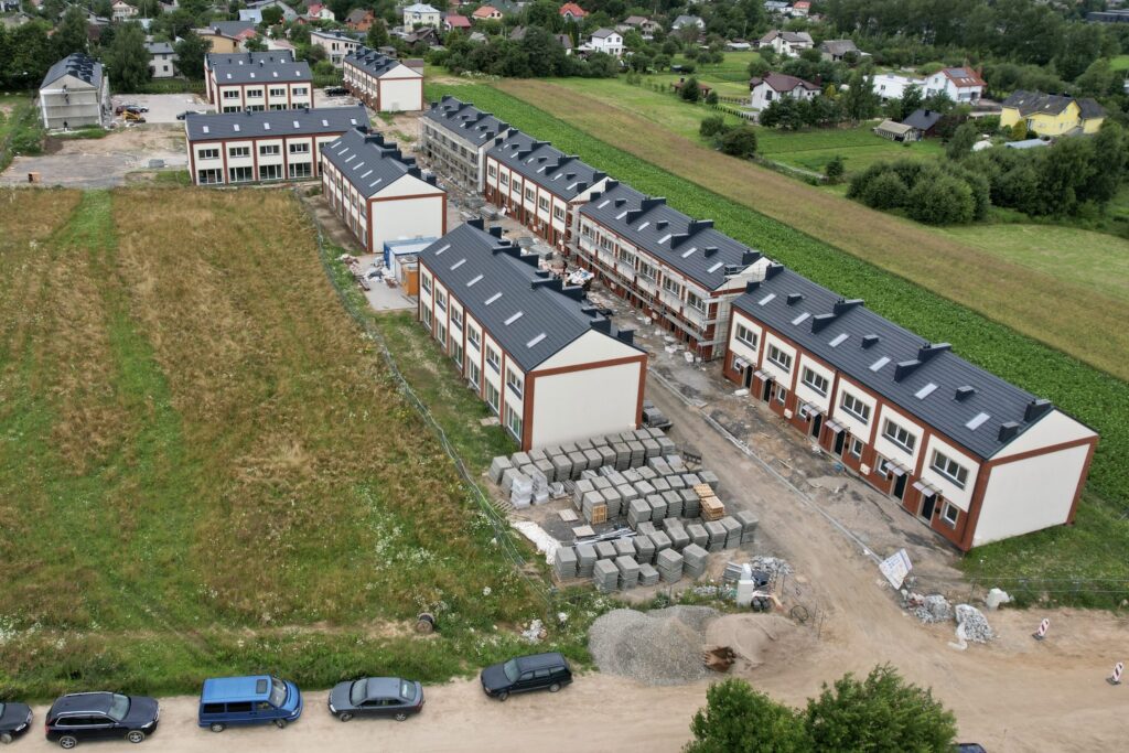 Naujoji Anglija 2.0 (Juodasis kel. 79N) - Row housing - construction photos